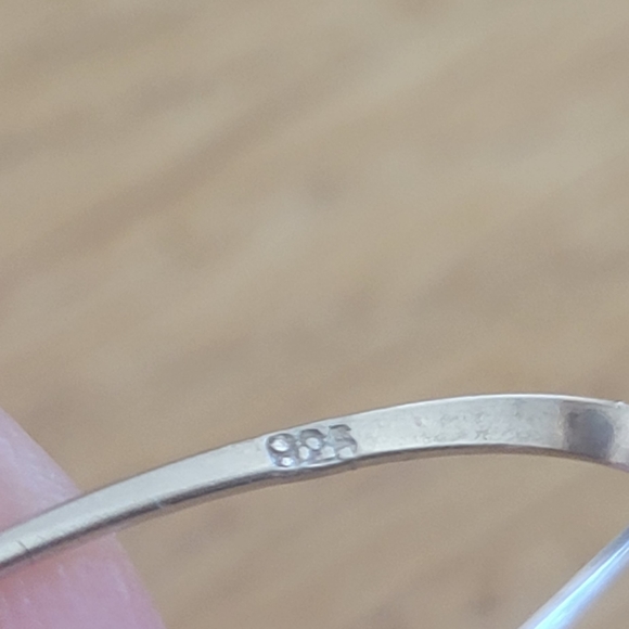 Genuine Cultured Pearl 925 Dangly Filigree Earrings - Picture 8 of 10